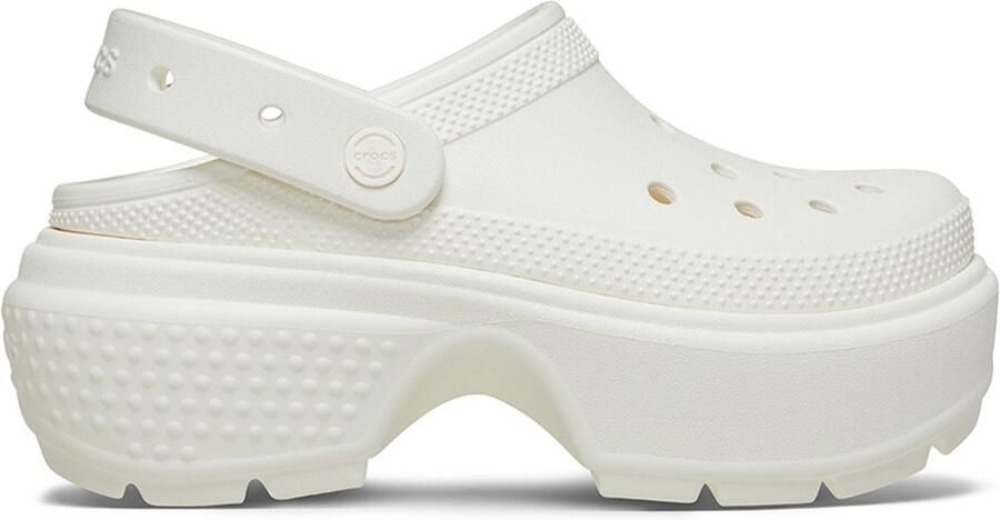 Crocs Classic Stomp Slides & Sandalen in wit formaten: 39 40