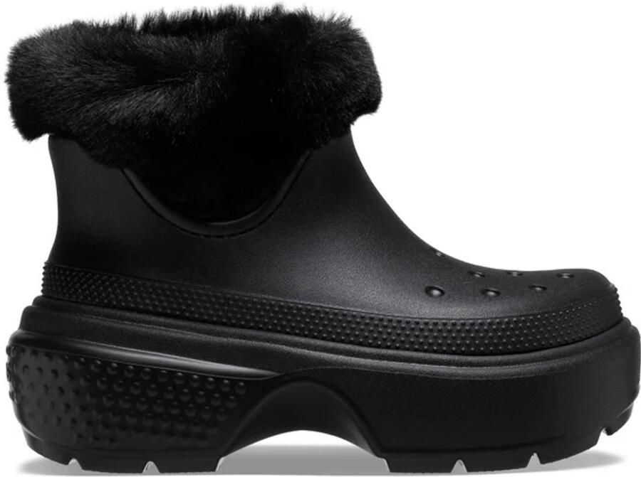 Crocs Stomp Lined Boot Black 36 37 US M4 W6