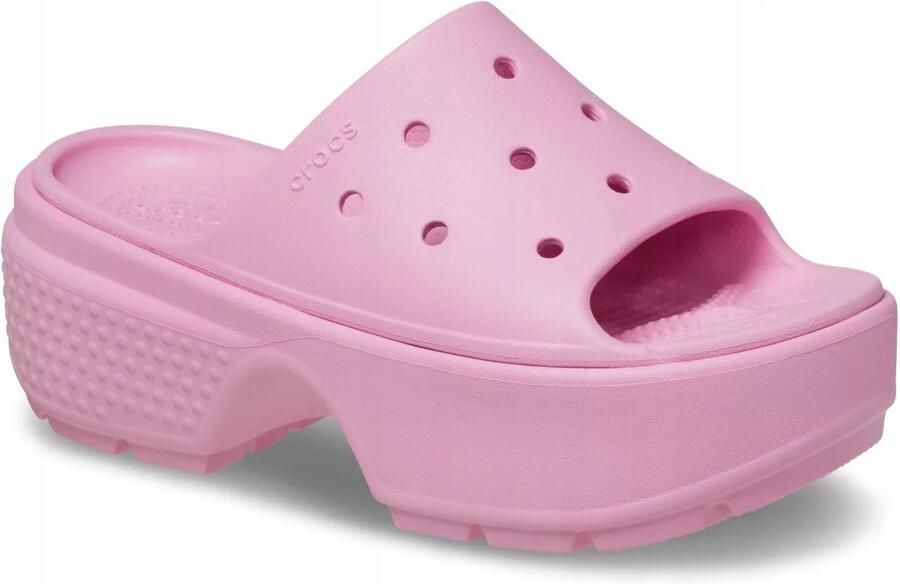 Crocs Stomp Platform Klompen Dames 39-40 Pink Tweed