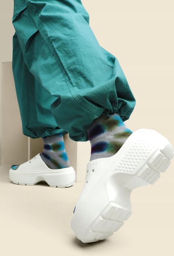 Crocs Stomp Serie Dames Platform Klompen Dark Iris 41-42 Comfortabel