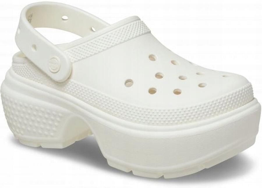 Crocs Classic Stomp Sandalen & Slides chalk maat: 38 39 beschikbare maaten:36 37 38 39 40 41 42 - Foto 2