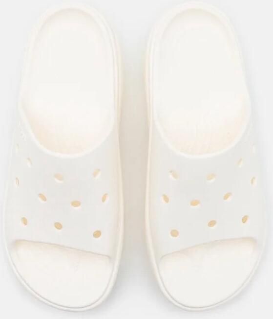 Crocs Stomp Serie Dames Platform Klompen Chalk Croslite
