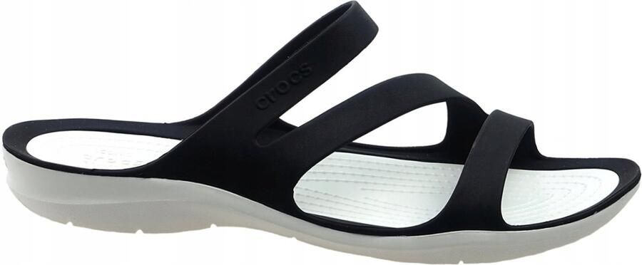 Crocs Swiftwater Heren Slippers Zwart