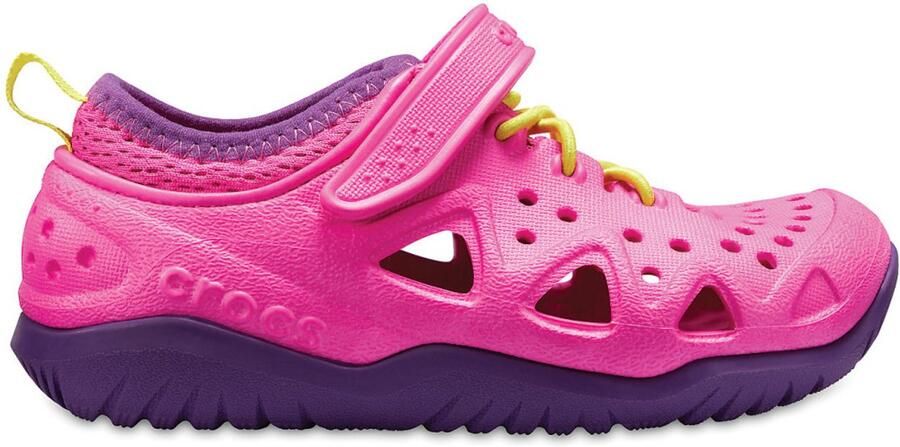 Crocs Swiftwater Play Shoe Neon Magenta US J2