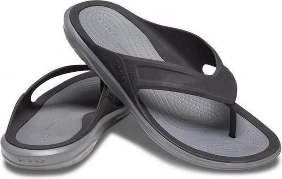 Crocs Swiftwater Wave Flip Men Herenslippers 39 40 Zwart - Foto 5