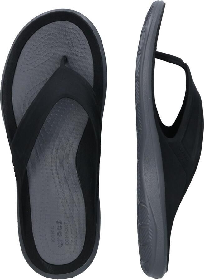 Crocs Swiftwater Wave Flip Men Herenslippers 39 40 Zwart - Foto 4