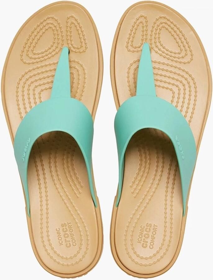 Crocs Tulum Flip Jade Stone