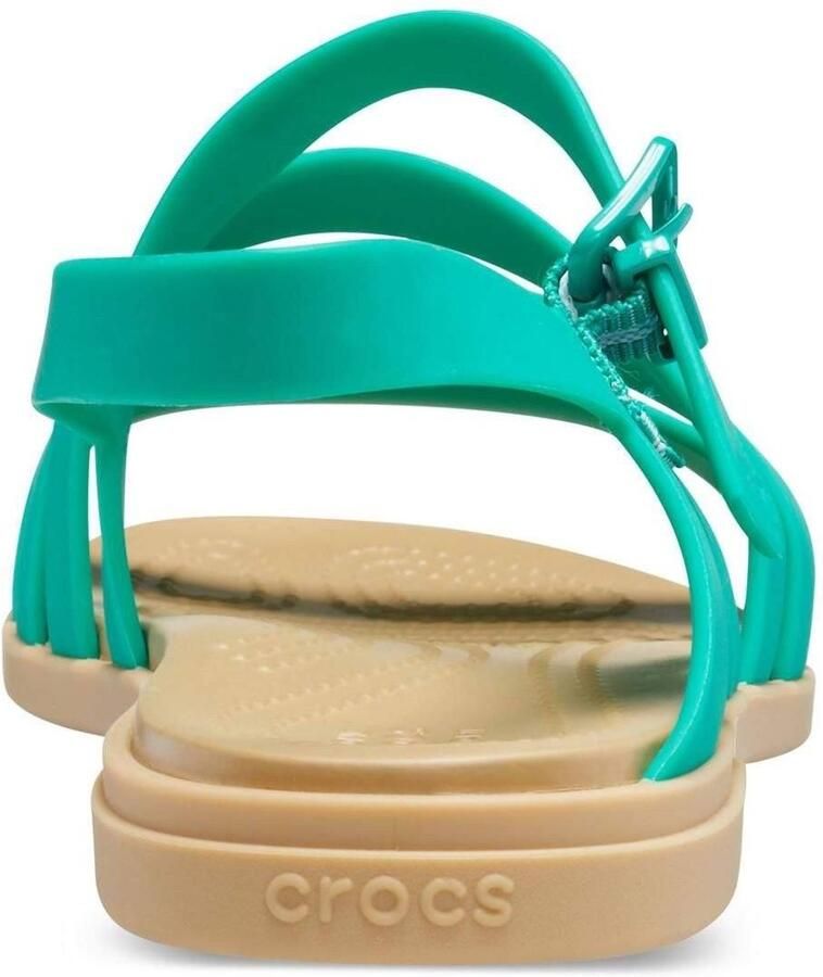 Crocs Tulum Sandalen Deep Green Tan