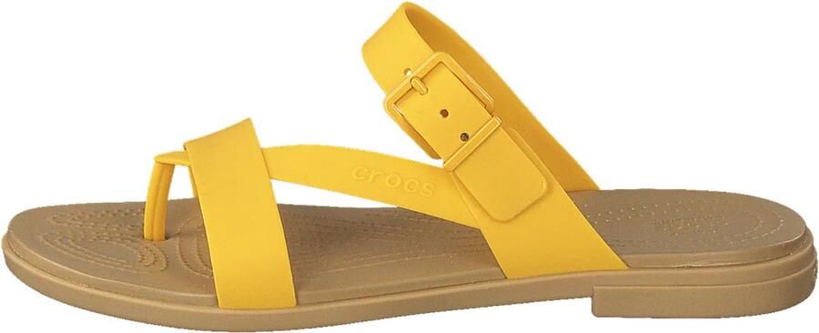 Crocs Tulum Toe Post Sandal Canary Yellow US W11