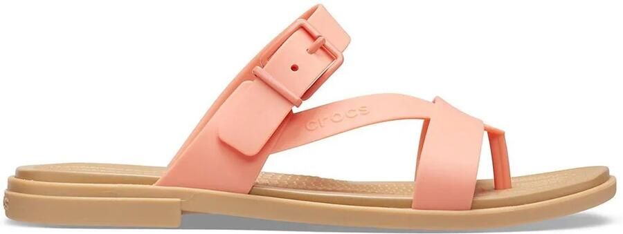 Crocs Tulum Toe Post Sandal Pale Blush US W11