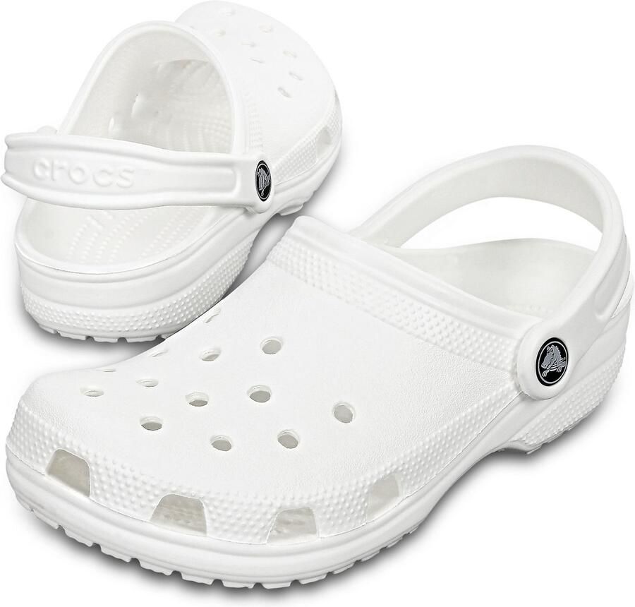 Crocs Classic Slippers en Sandalen Wit 42-43 Thermoplastische Foot Locker - Foto 6