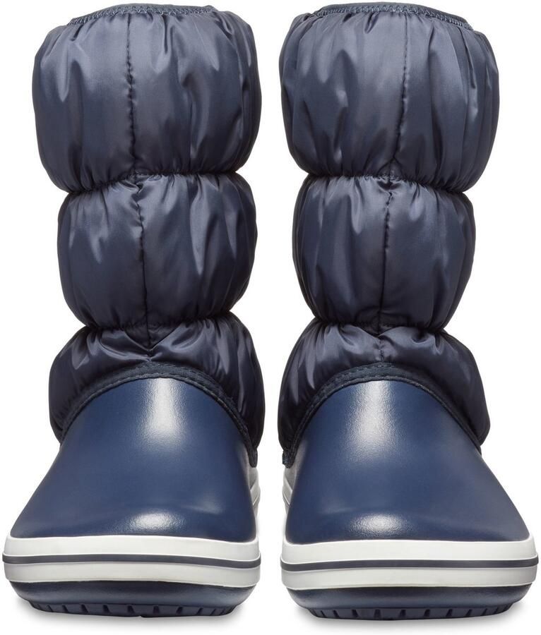 Crocs Winter Puff Boot Navy White