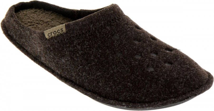 Crocs Pantoffels Classic instappers met behaaglijk zachte binnenzool van warme voering