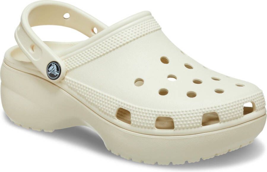 Crocs Classic Platform Clog W Slippers beige