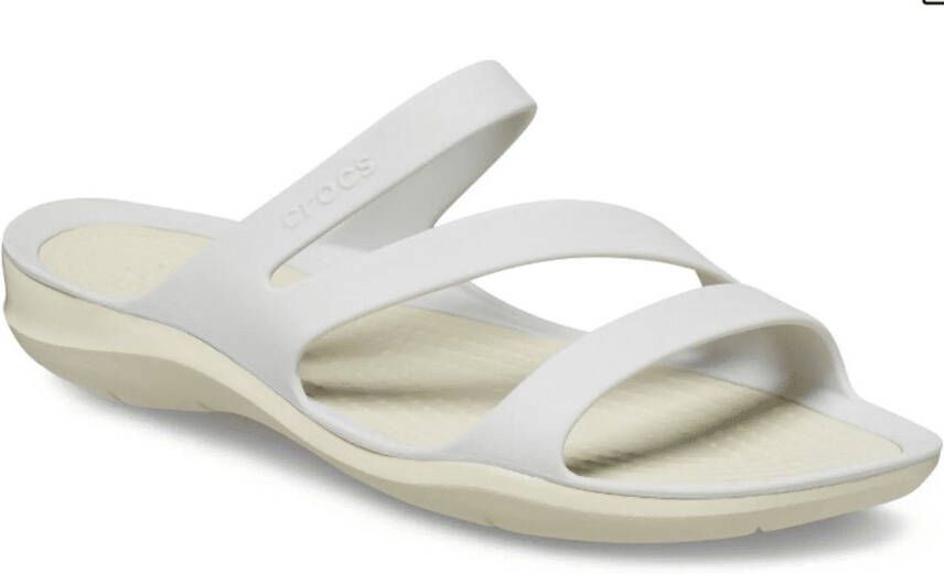 Crocs Women's Swiftwater Sandal Sandalen maat W10 beige