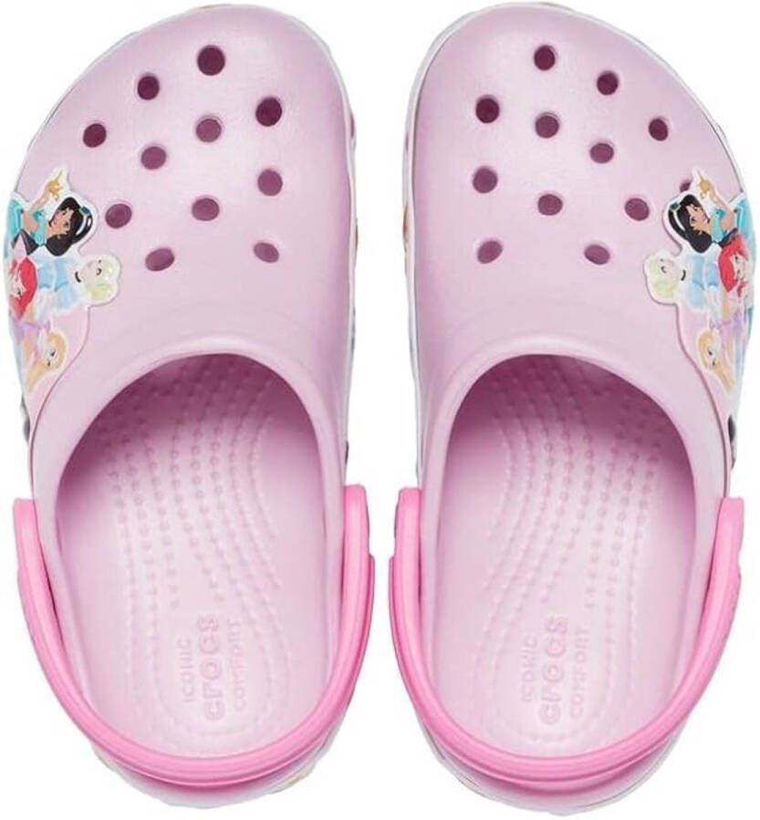 Crocs Disney Princess Lights Clog Ballerina Pink J2