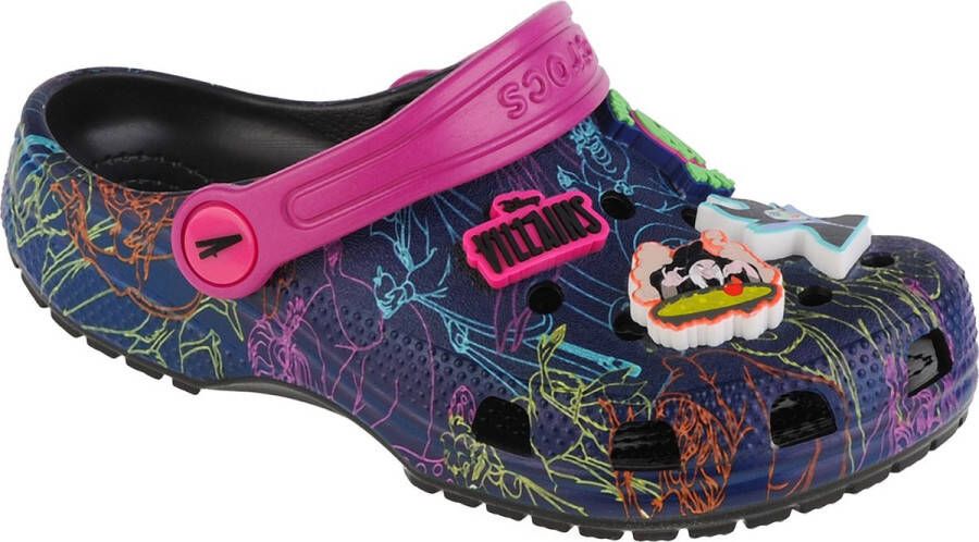 Crocs Disney Villains Classic Kids Clog 207722-001 voor meisje Marineblauw Slippers