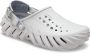 Crocs Echo Clog Slides & Sandalen in grijs formaten: 43 44 - Thumbnail 1