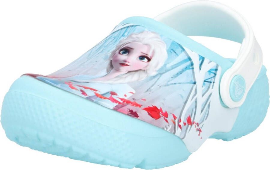 Crocs FL Disney Frozen 2 CG K Meiden Slippers licht blauw