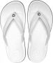 Crocs Sportieve Gestreepte Flip Sandaal White - Thumbnail 13