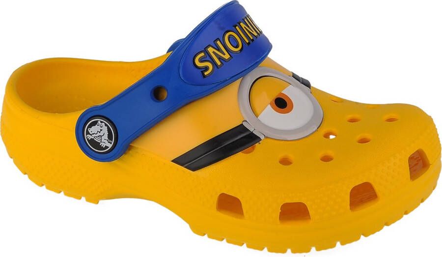 Crocs Fun Lab Classic I AM Minions Toddler Clog 206810-730 voor een jongen Geel Slippers