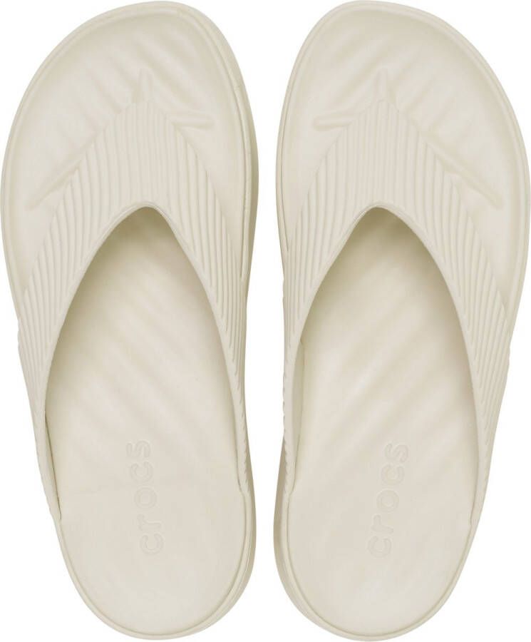 Crocs Getaway Groove Platform Flip Dames Sandalen Sandstone