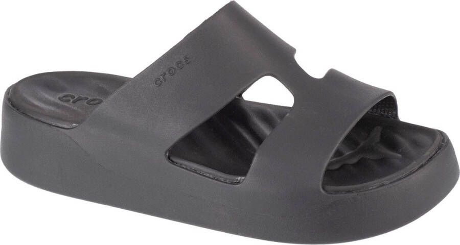 Crocs Getaway Platform H-strap Sandalen Zwart Vrouw