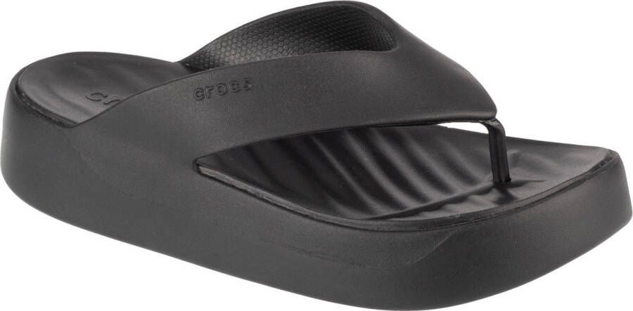 Crocs Getaway Platform Slippers Zwart Vrouw