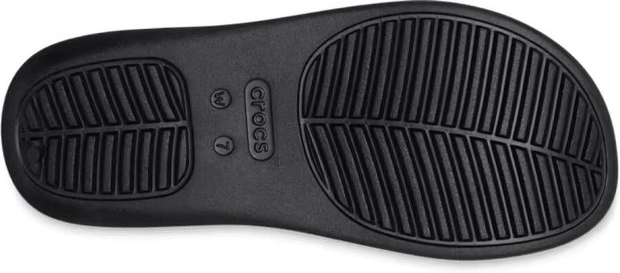 Crocs Getaway Platform Slippers Zwart Vrouw