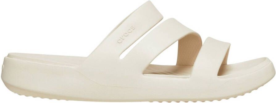 Crocs Badslippers Getaway Strappy zomerschoen badschoen zwembadglijbanen met modieuze bandjes