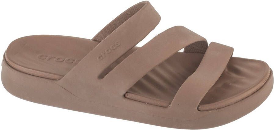 Crocs Women's Getaway Strappy Sandalen maat W10 bruin