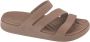 Crocs Getaway Strappy Sandal W Vrouwen Bruin Slippers - Thumbnail 2