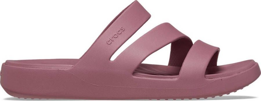 Crocs Women's Getaway Strappy Sandalen maat W10 roze