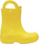 Crocs Handle It Rain Boot Kids Rubberlaarzen maat C12 geel - Thumbnail 1