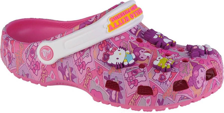 Crocs Hello Kitty and Friends Classic Clog 208527-680 Vrouwen Roze Slippers