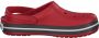 Crocs Crockband Clog 11016-6EN Unisex Rood Slippers - Thumbnail 1