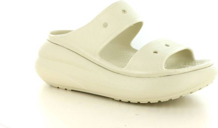 Crocs Classic Crush slipper met plateauzool