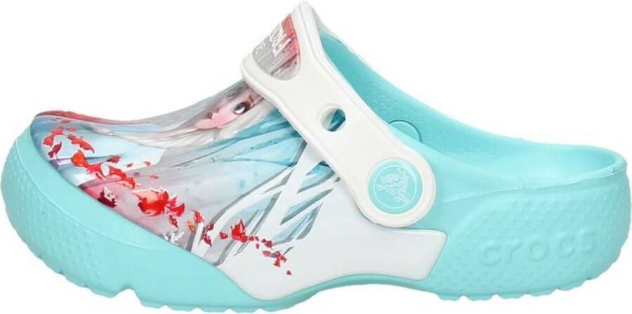 Crocs Fun Lab OL Disney Frozen 2 Clog 206167-4O9 Kinderen Blauw slippers - Foto 2