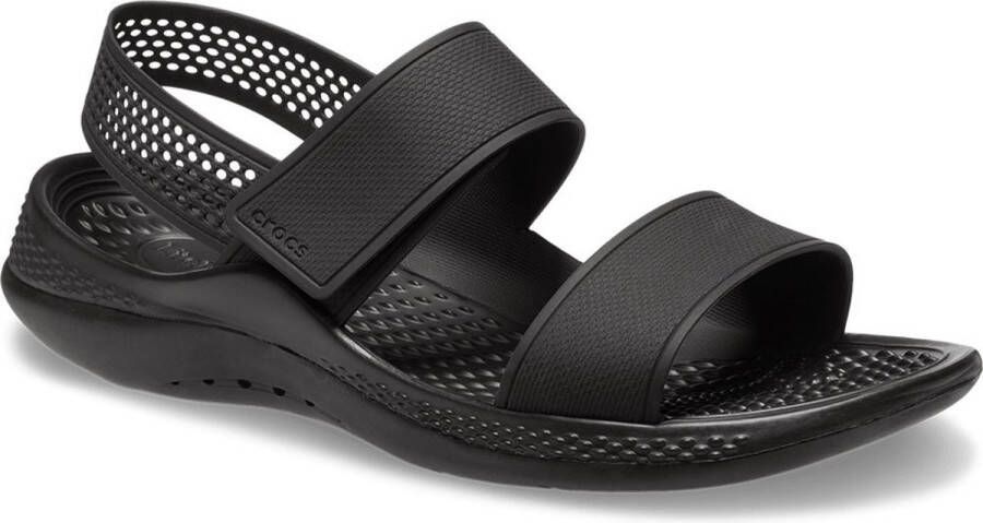 Crocs Literide 360 W Sandal 206711-001 Vrouwen Zwart Sandalen