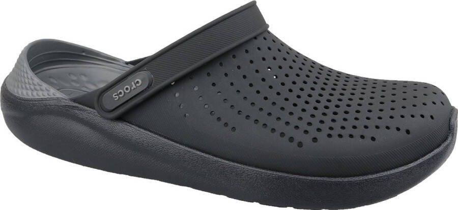 Crocs LiteRide Clog Unisex volwassenen 204592 zwart leigrijs