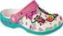 Crocs LOL Surprise BFF Kids Classic Clog 209472-100 voor Wit Slippers - Thumbnail 1