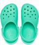 Crocs Kid's Classic Clog T Sandalen maat C10 turkoois - Thumbnail 1