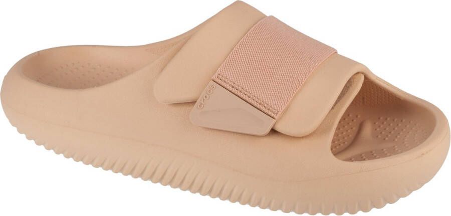 Crocs Mellow Luxe Recovery Slide 209413-2DS Unisex Beige Slippers