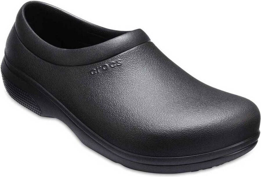 Crocs On The Clock Work Slip On Klompen Zwart Man