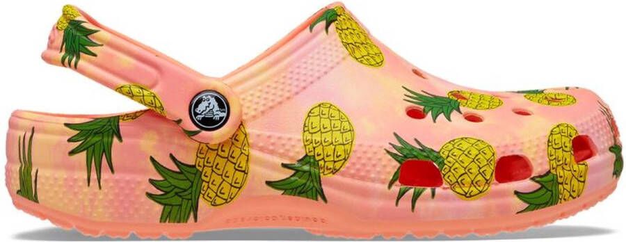Crocs Oranje Roos Kinderen Kinderklompen Ananas Papaya Meisjes