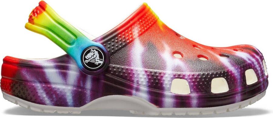 Crocs Clogs Classic Tie Dye Graphic Clog met trendy batikmotief