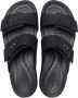 Crocs Slippers Brooklyn Low Wedge plateau zomerschoen pantoffels met gespsluiting - Thumbnail 9