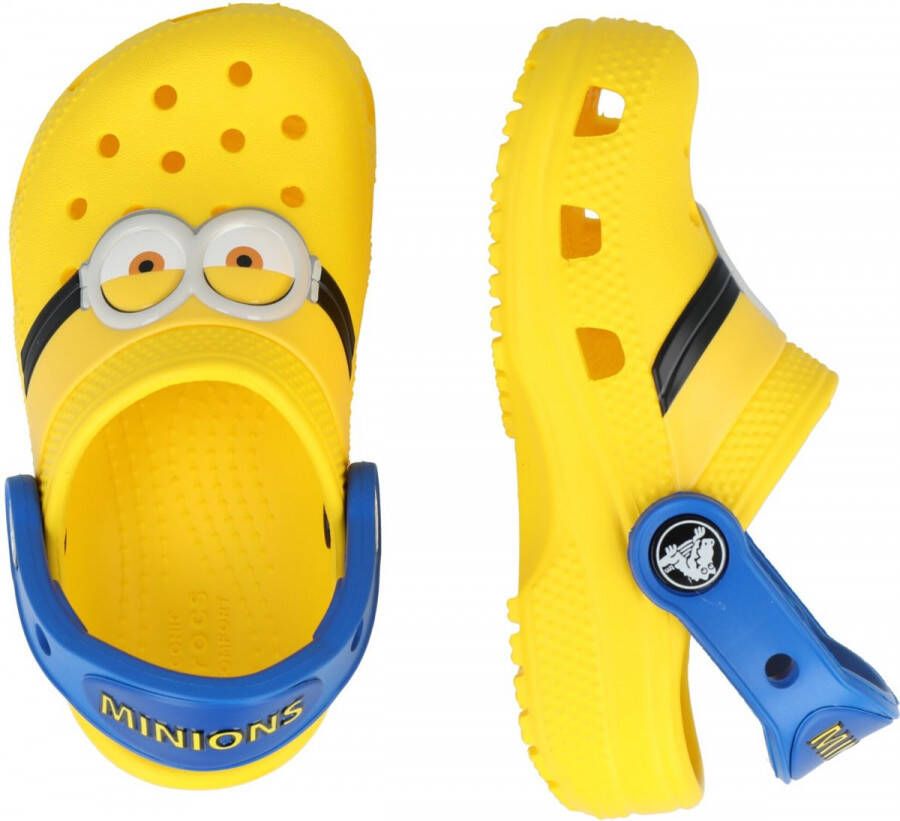 Crocs Fun Lab Classic I AM Minions Toddler Clog 206810-730 voor een jongen Geel Slippers