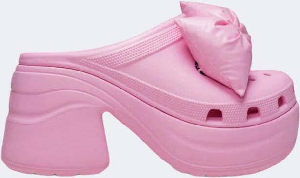 Crocs Siren Bow Klompen Clog Roze 38 39 US M6 W8