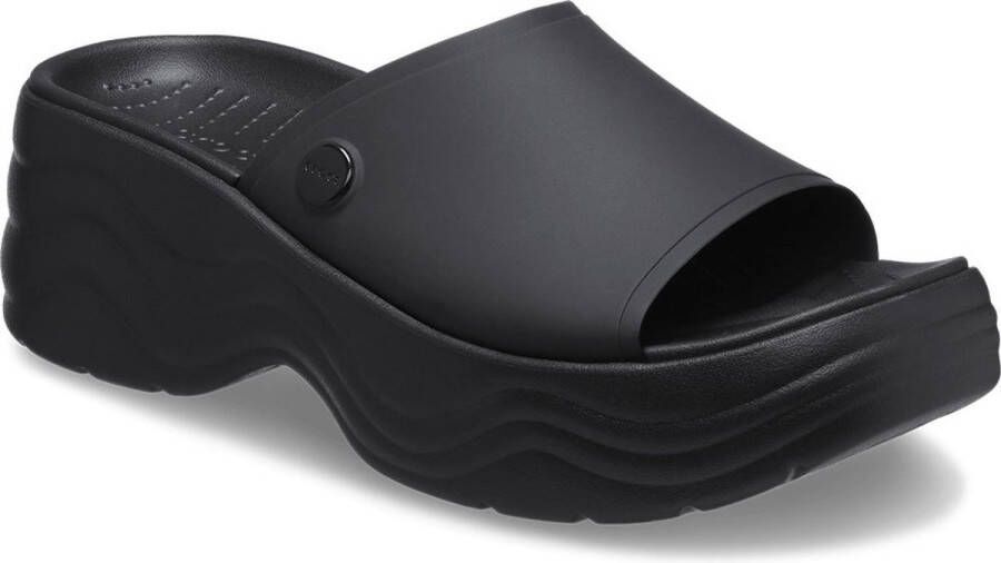 Crocs Skyline Dames Platform Klap Zwarte 39-40 Comfort